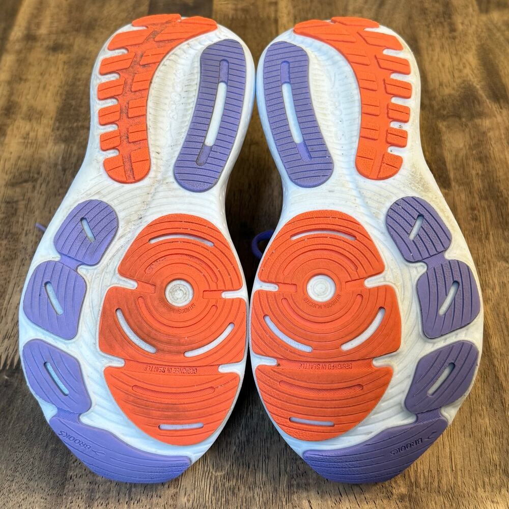 Brooks Glycerin 21 Shoe Running Walking Neutral DNA Loft Sunburst Women’s 9B - Picture 6 of 11